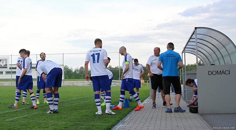 Krajský přebor ve fotbale: Vrchlabí - Libčany.