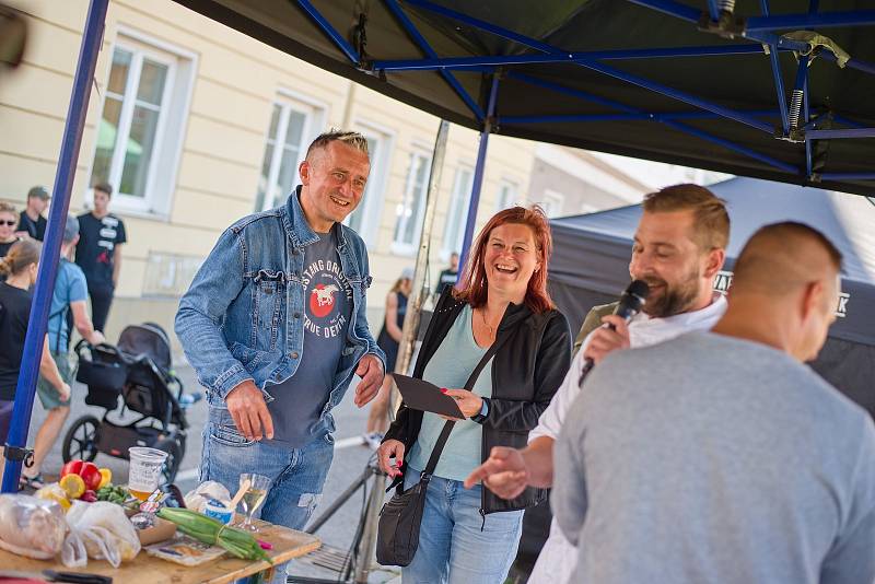 Trutnovský street food piknik se konal v sobotu na nábřeží Václava Havla.