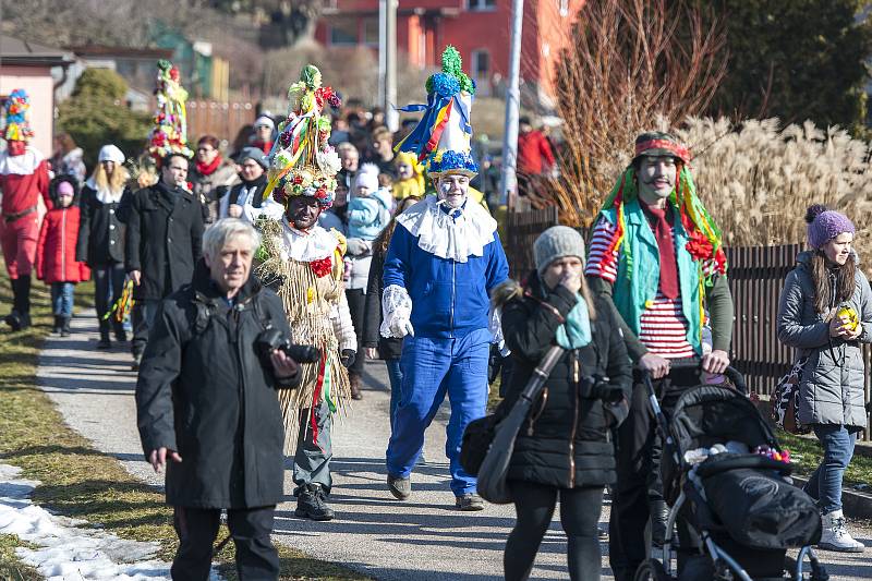 Masopust v Bílé Třemešné.