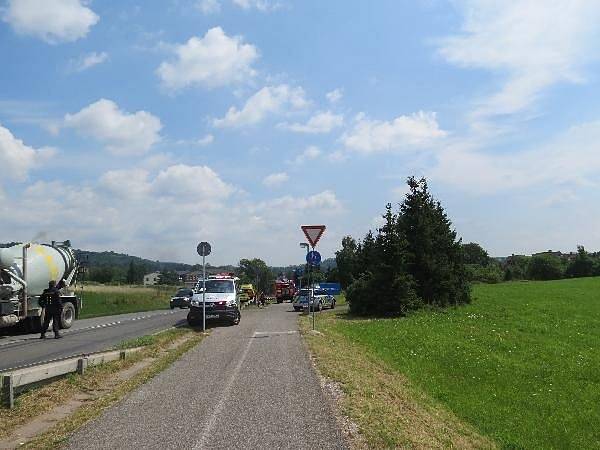 Policie nezná identitu u Lánova sraženého cyklisty