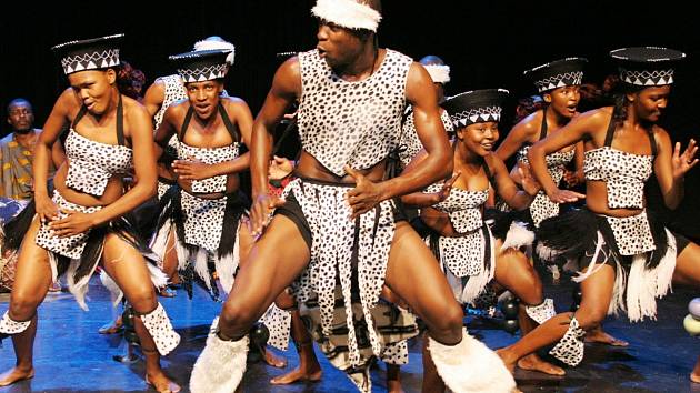 Tanečníci ze Zimbabwe