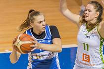 Hráčka Lokomotivy Trutnov Anna Rylichová nastřílela v Mladé Boleslavi 20 bodů, na výhru to nestačilo.