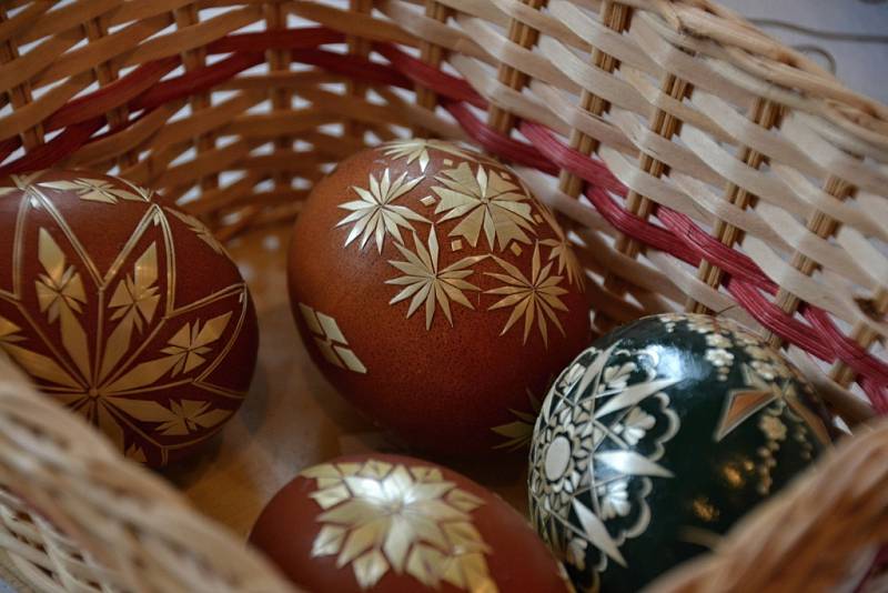 Výstava Velikonoce u Studánky v Malých Svatoňovicích.