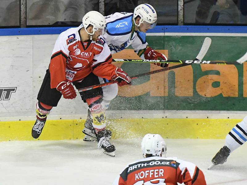 Vrchlabští hokejisté v přípravě na nový soutěžní ročník podlehli extraligovému Dynamu.