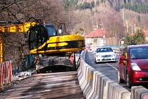 Oprava mostu na silnici Trutnov - Mladé Buky