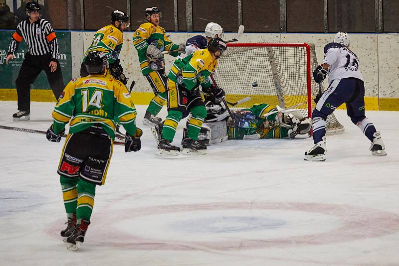 Hokejové derby Trutnov - Dvůr Králové (1:2 po prodl.)