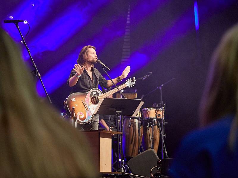 Koncert kapely Kryštof  v trutnovském Uffu.