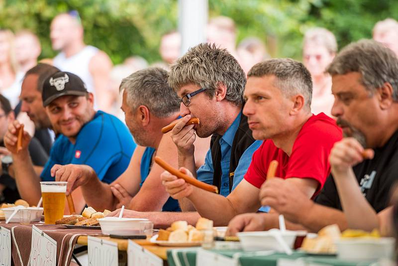 Desátého ročníku Párkyády v Petříkovicích u Trutnova se zúčastnil rekordní počet 35 účastníků.