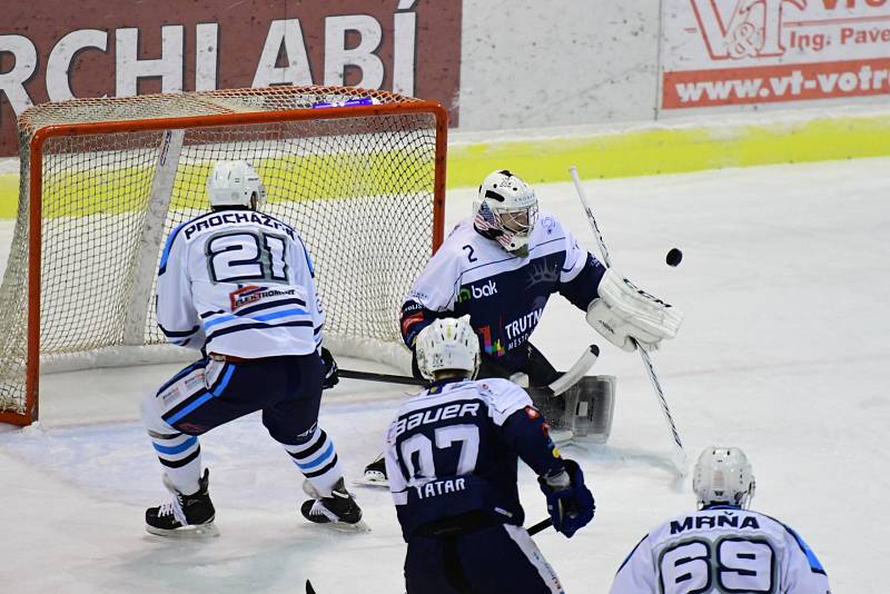 Z hokejového derby Vrchlabí - Trutnov (0:3)
