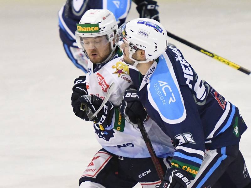 Hokejová Chance liga: HC Stadion Vrchlabí - Rytíři Kladno.