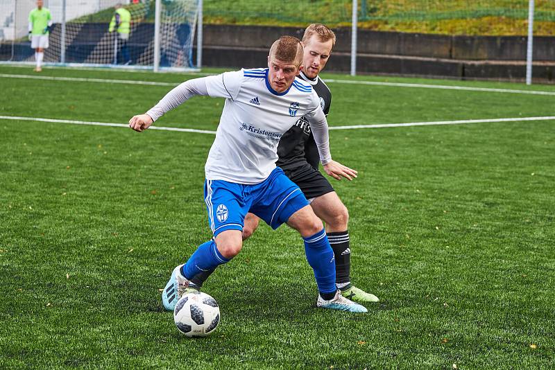 Trutnovští fotbalisté na závěr podzimní části přehráli Libiš výsledkem 3:0.