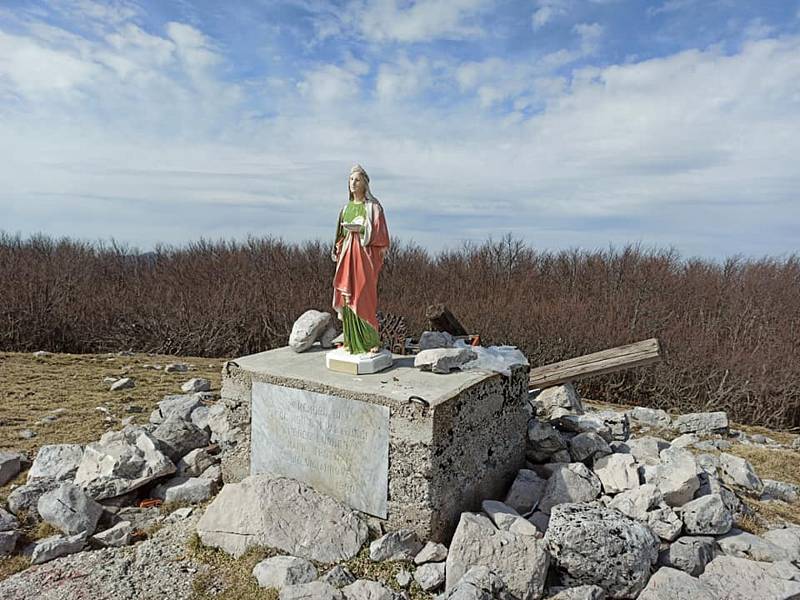 Ivan Mitrus ušel pěšky v Itálii od posledního ledna 1365 kilometrů. Uvízl poblíž Neapole.