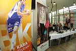 Tisková konference basketbalistek Kary Trutnov a firmy Kara Trutnov