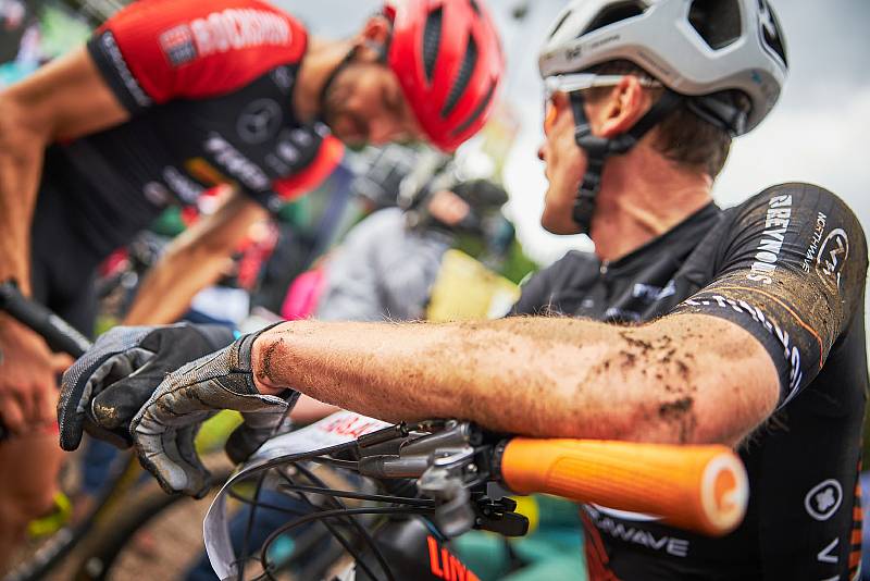 Mistrovství ČR a závod Českého poháru v cross country na horských kolech v Peci pod Sněžkou.