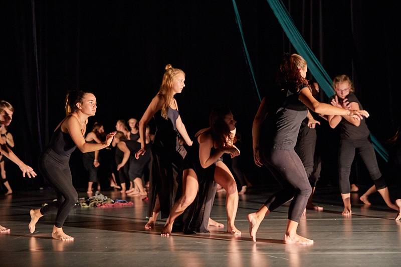 PERFORMANCÍ Příběh života skončil v trutnovském Uffu Dance festival. Různé taneční styly vyučoval