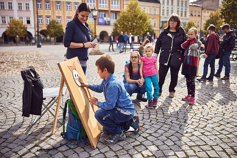 Spolek Rýbrcoul - duch hor organizoval v sobotu v Trutnově akci Oživlé bytosti a příběhy Krkonoš.