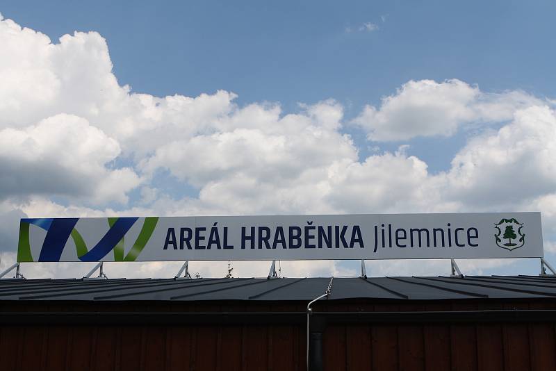 Slavnostní otevření sportovního areálu Hraběnka v Jilemnici.