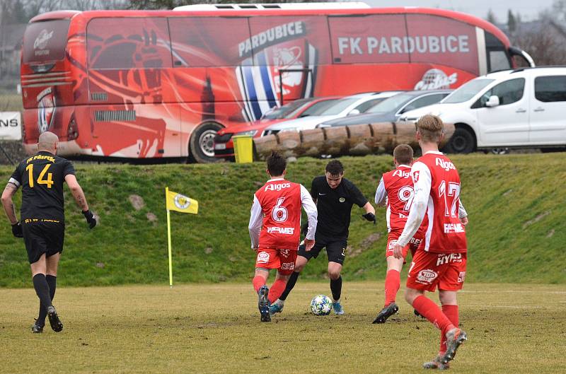 Jarní premiéra nováčkovi ČFL vyšla. Na domácím hřišti porazil Pardubice B.