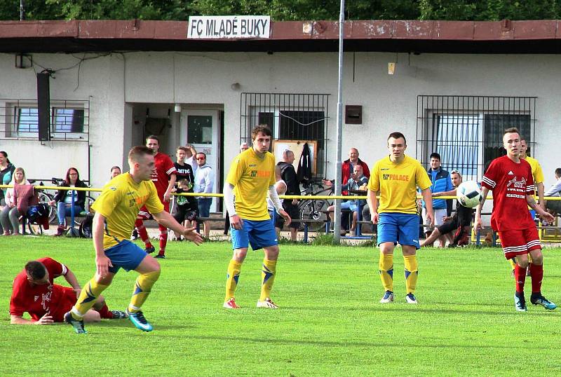 Šlágr I. B třídy: derby Mladé Buky - Staré Buky 0:5