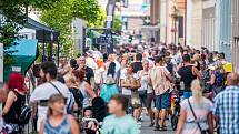 O první ročník trutnovského street food pikniku byl velký zájem.