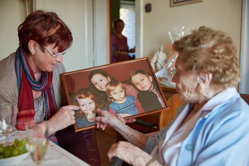 Kateřina Růžičková oslavila 104. narozeniny