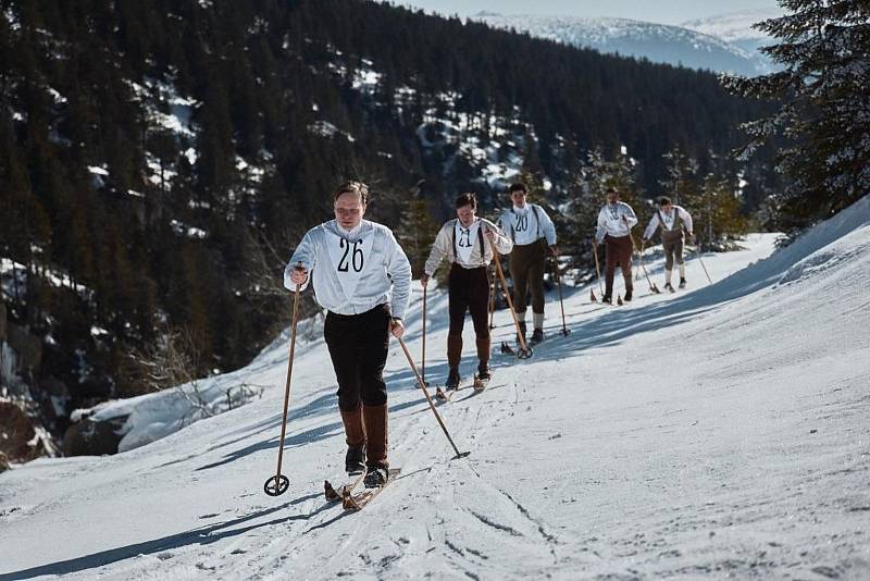 Film Poslední závod se natáčel v Krkonoších.