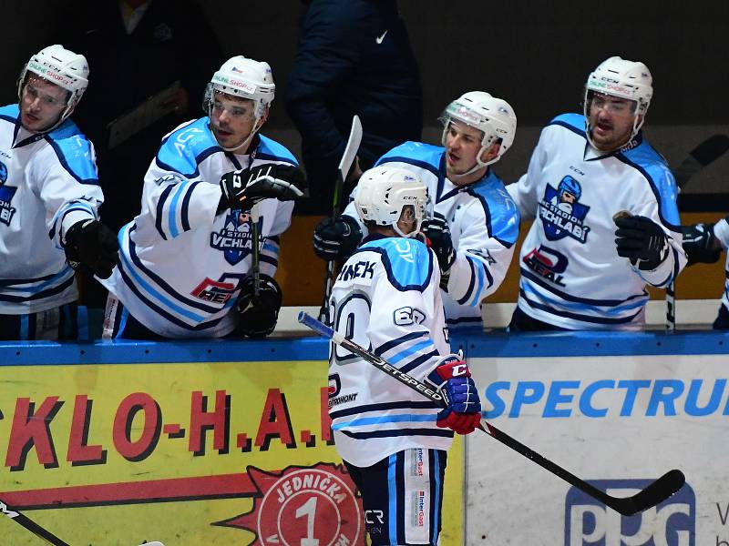 Ve Dvoře Králové nad Labem přišla ve středu na hokej historicky nejvyšší návštěva 1463 diváků. V derby sledovala suverénní jízdu hostujícího Vrchlabí.