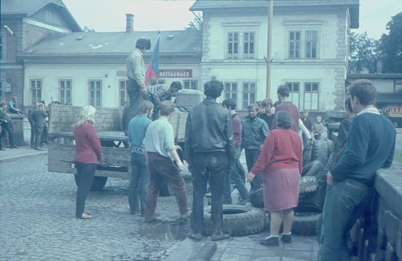 Srpen 1968 v Trutnově.