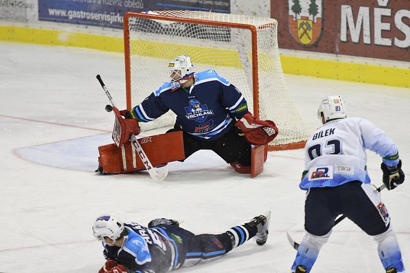 Hokejová Chance liga: HC Stadion Vrchlabí - Rytíři Kladno.