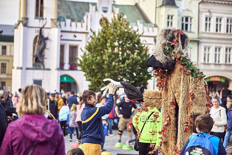 Spolek Rýbrcoul - duch hor organizoval v sobotu v Trutnově akci Oživlé bytosti a příběhy Krkonoš.