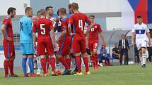 Čeští fotbalisté ve svém druhém utkání Region´s Cupu porazili San Marino 2:0.