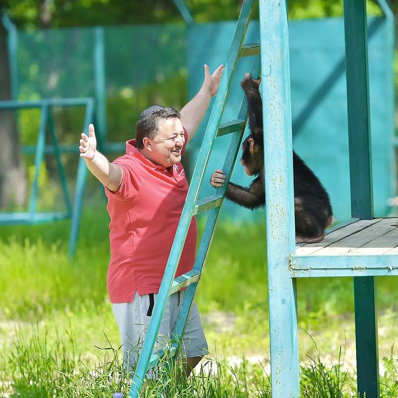 Místo idylky hrůzy války. Ekopark Feldman v Charkovské oblasti bombardují ruští vojáci.