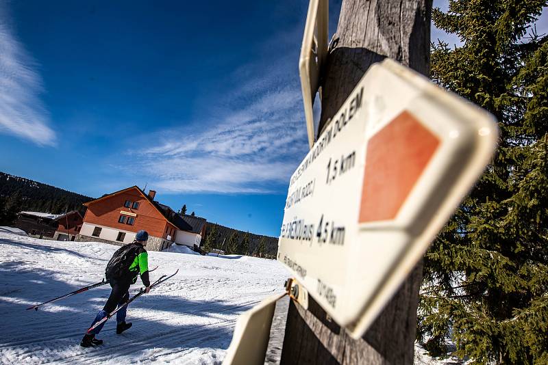 Richtrovy boudy v Krkonoších.