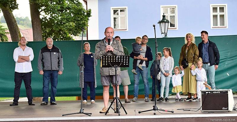 Ze středečního setkání iniciativy Milion chvilek pro demokracii ve Vrchlabí 21. srpna 2019.