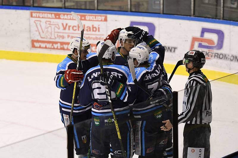 Hokejová Chance liga: HC Stadion Vrchlabí - HC Baník Sokolov.