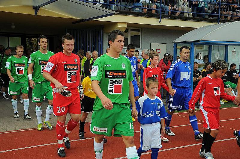 Pohárové utkání TJ Dvůr Králové - Baumit Jablonec