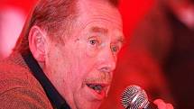 VÁCLAV HAVEL navštívil trutnovský hudební festival v areálu Bojiště několikrát.