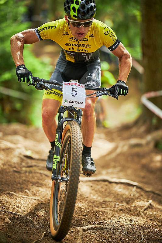 Mistrovství ČR a závod Českého poháru v cross country na horských kolech v Peci pod Sněžkou.