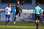 Fotbalisté Trutnova v podzimní derniéře přestříleli Velké Hamry 5:2. Hattrickem se blýskl Matějka.