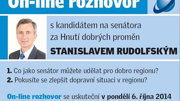 Online rozhovor se Stanislavem Rudolfským