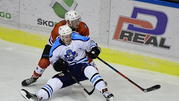 Vrchlabští hokejisté doma podlehli Klatovům.