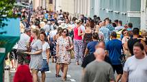 O první ročník trutnovského street food pikniku byl velký zájem.