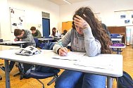 Žáci devátých tříd se chystají na dubnové přijímací zkoušky na střední školy.