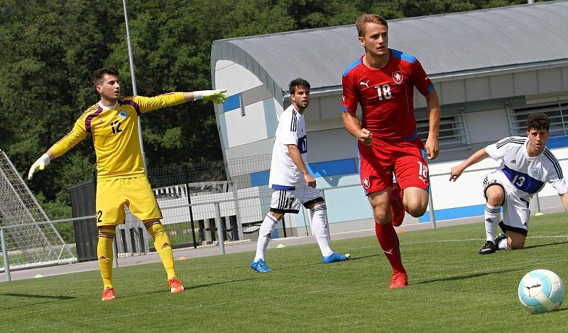 Čeští fotbalisté ve svém druhém utkání Region´s Cupu porazili San Marino 2:0.