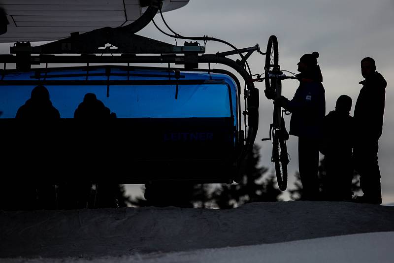 Chinese Downhill 2019 ve Špindlerově Mlýně.