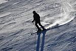 V Peci pod Sněžkou se dnes lyžovalo bez front.