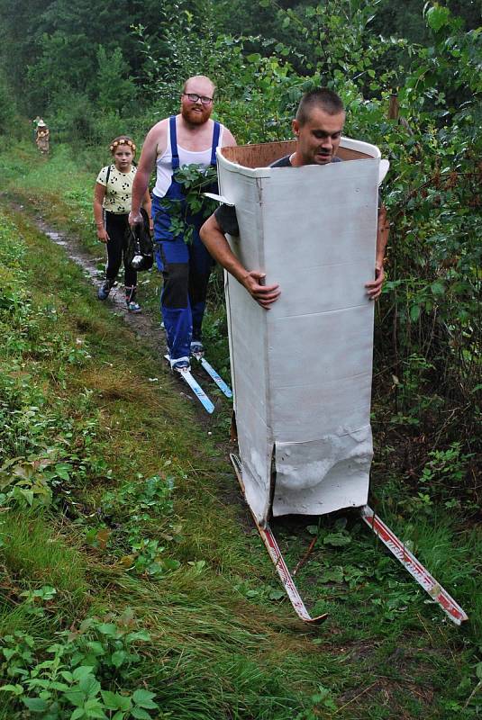 V srpnu na lyžích. V Havlovicích uspořádali letní běh na běžkách.