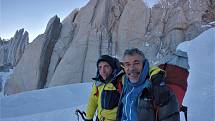 Vrchlabský horolezec Radoslav Groh zdolal s Markem Holečkem v peruánských Andách šestitisícovou horu Huandoy. Jako první vytyčili zcela novou cestu na vrchol.