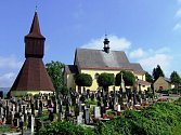 V BLÍZKOSTI nejstarší rtyňské památky – zvoničky, se nachází hřbitov i urnový háj, které v příštích měsících projdou modernizací.