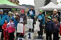 Veřejná lyžařská škola Semily uspořádala slavnostní ceremoniál na semilském náměstí.